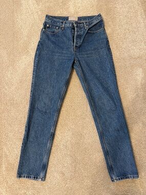 Everlane High Rise Cheeky Straight Jean